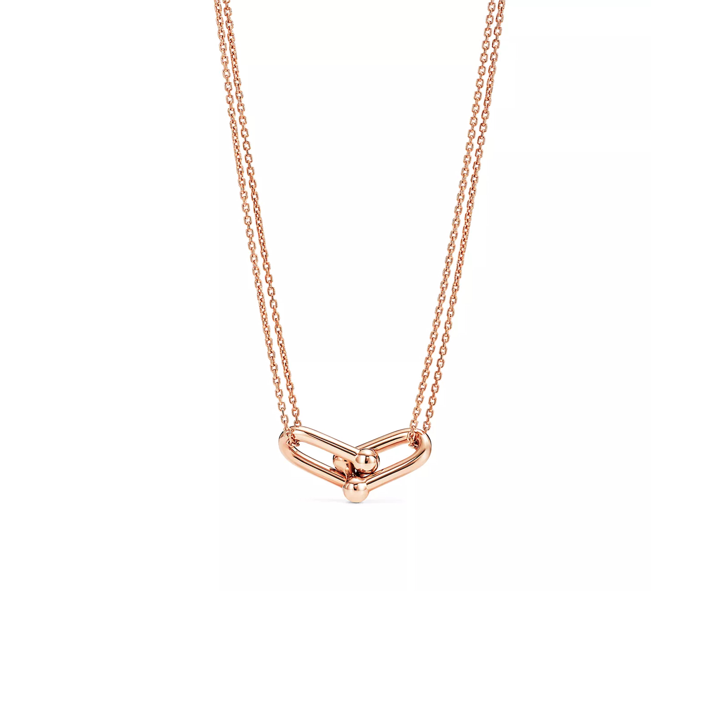 TIFFANY HARDWEAR LARGE DOUBLE LINK PENDANT 63982326 TIFFANY HARDWEAR LARGE DOUBLE LINK PENDANT 63982326